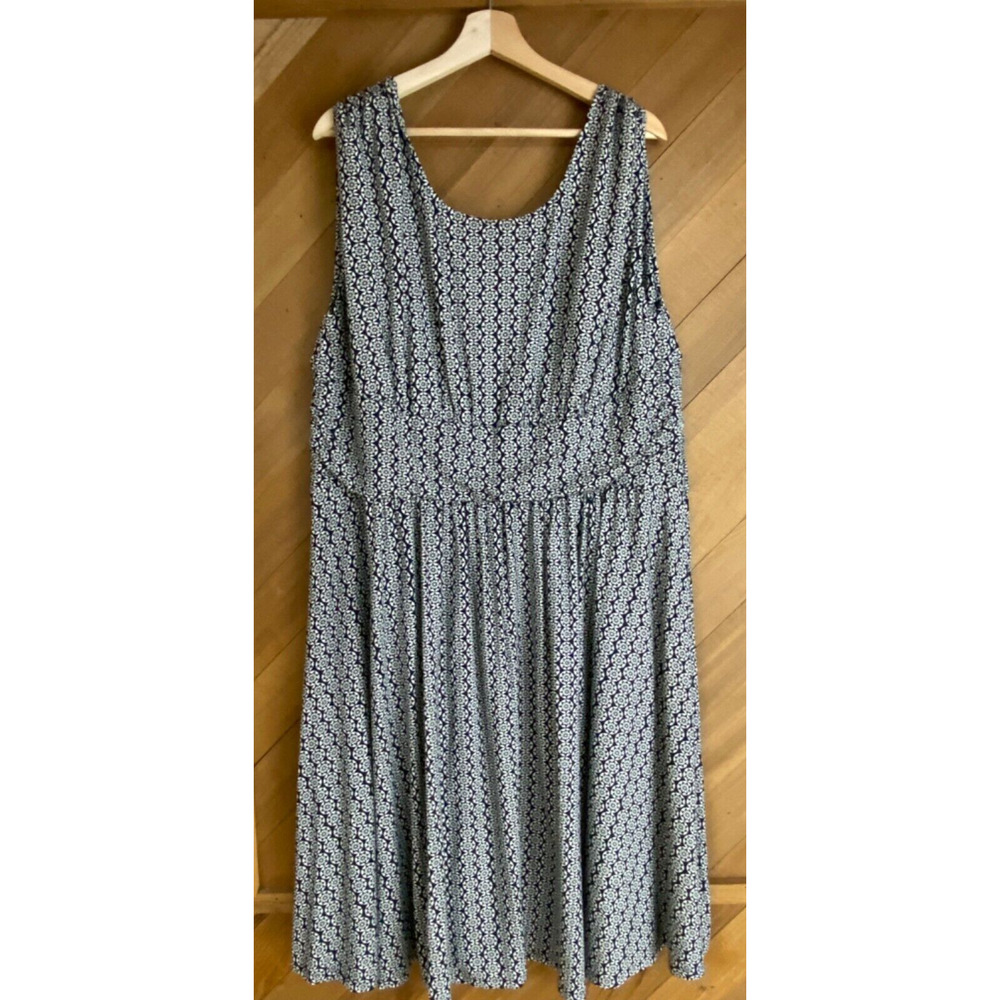 Woman Within Size 22W 45" Long Sleeveless Dress, 2366